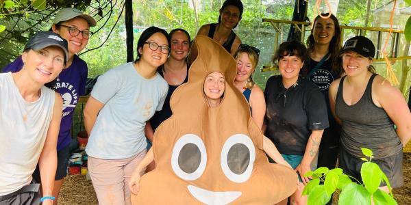 Sasha Poop Costume WC