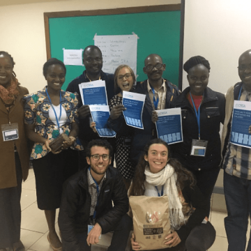 CBSA members gather at a conference in Kenya, 2018