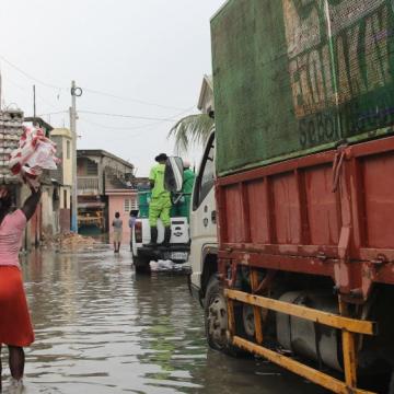 flooded streets
