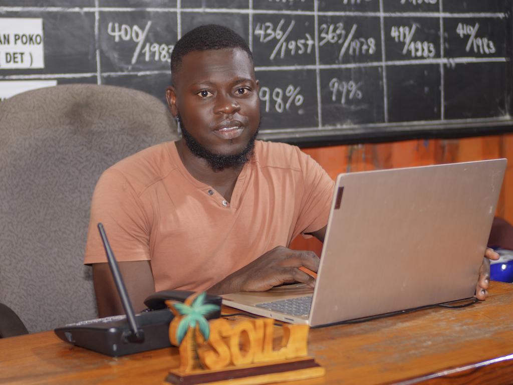 Keurlit Charles, SOIL's Field Operations Supervisor