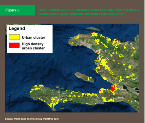 high density areas in Haiti 