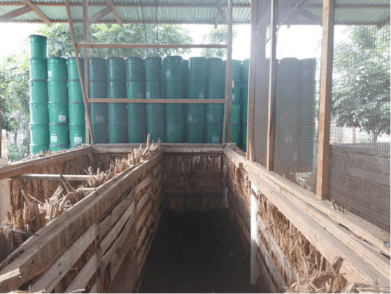 Narrow bins