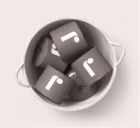 REEL toilet paper rolls