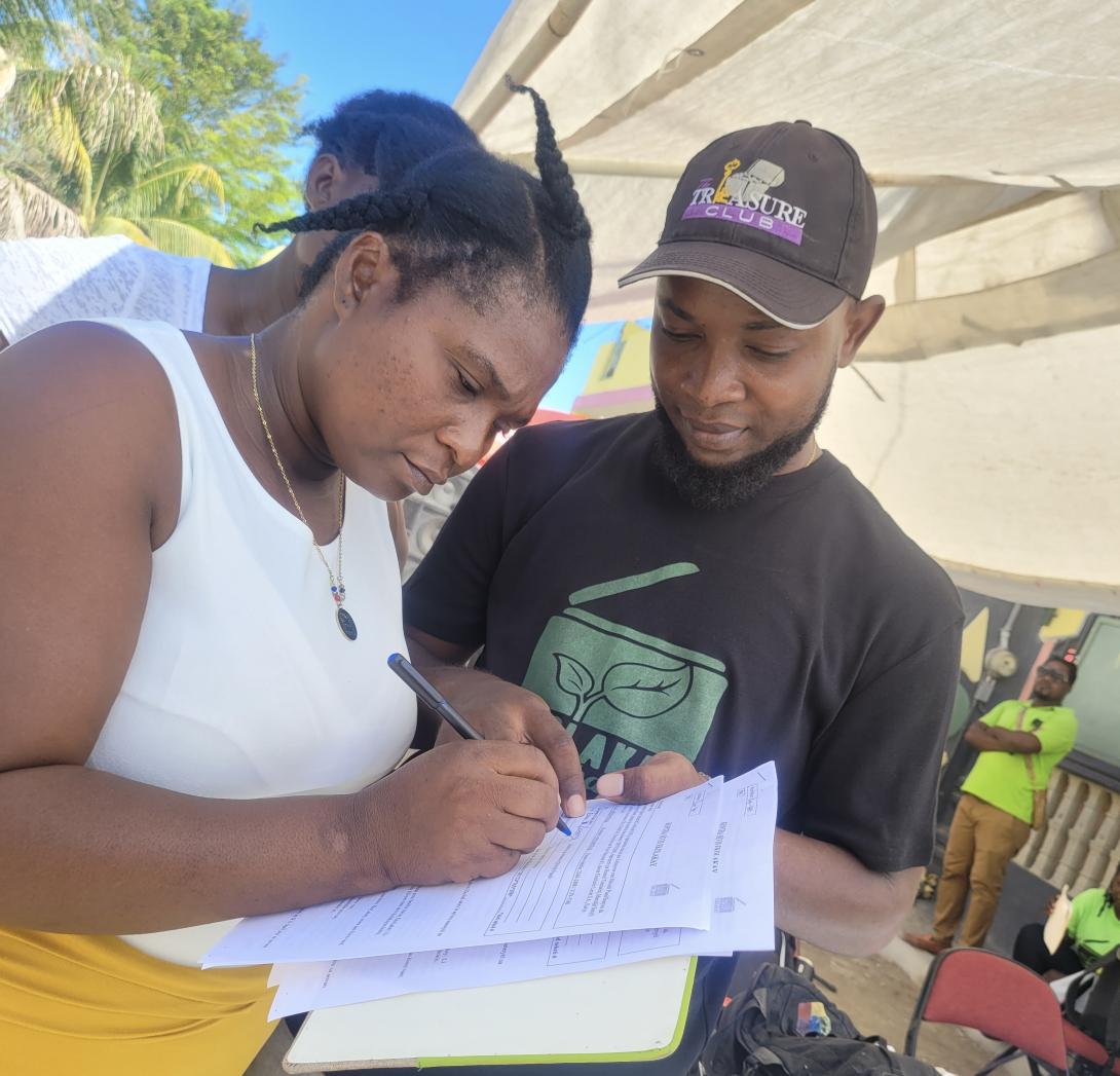 signing on a new client