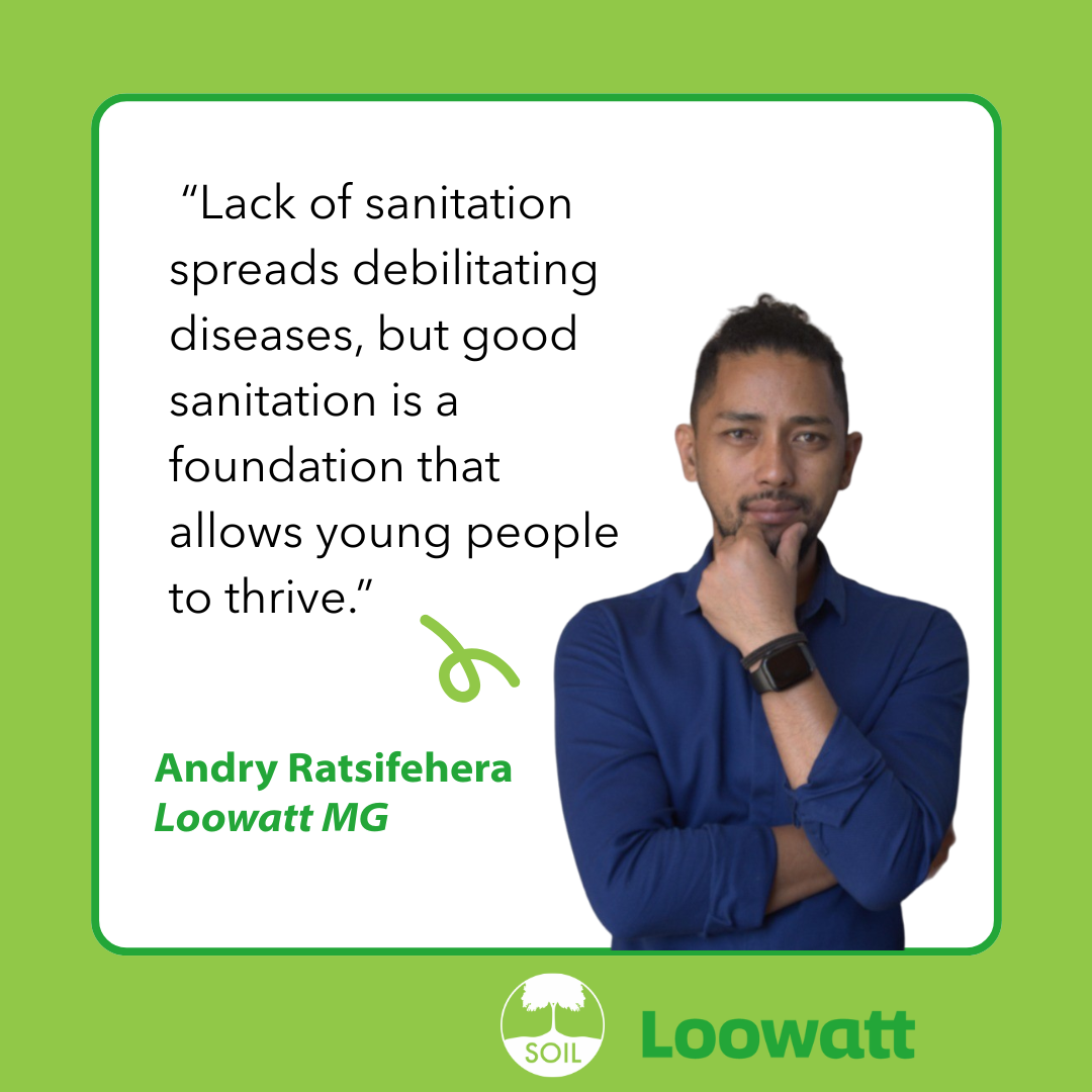 Andry World Toilet Day quote