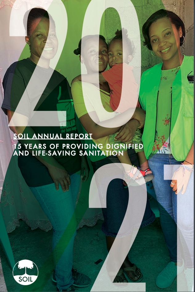 SOIL's 2021 Annual Report cover