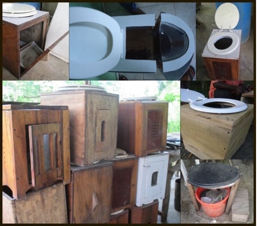 toilet design iterations